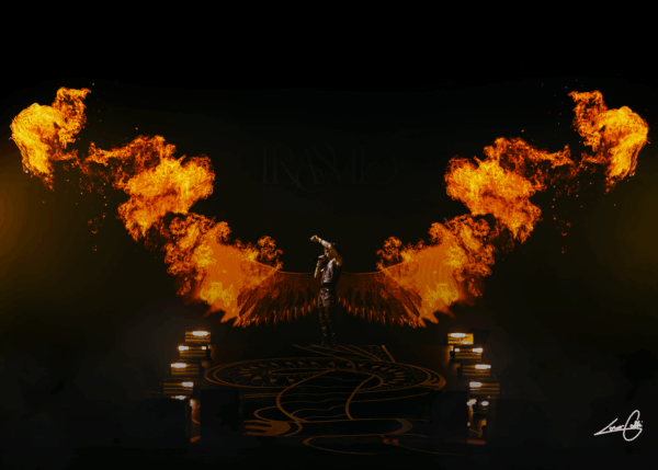 Fire Poster by Lorenzo Galli  50x70